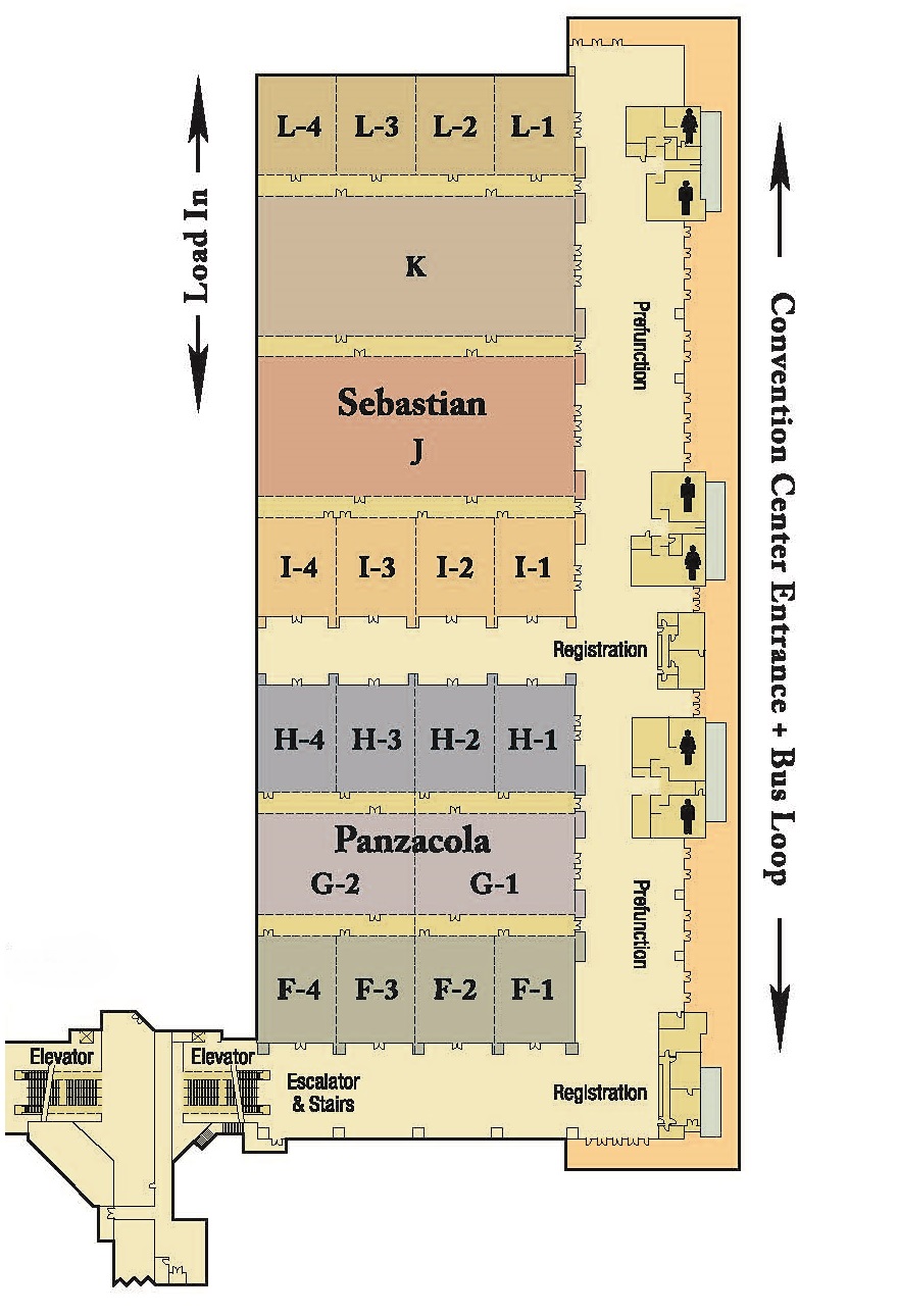 Hotel layout Florida Healthcare Association Conference